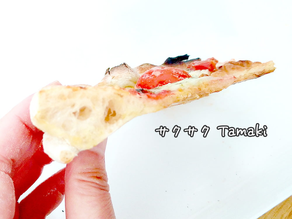 サクサク生地のPizza Tamaki