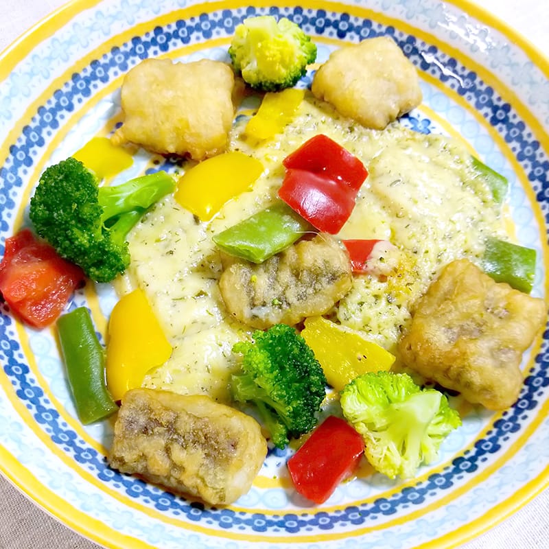 ハーブ香る白身魚の贅沢タルタルソース